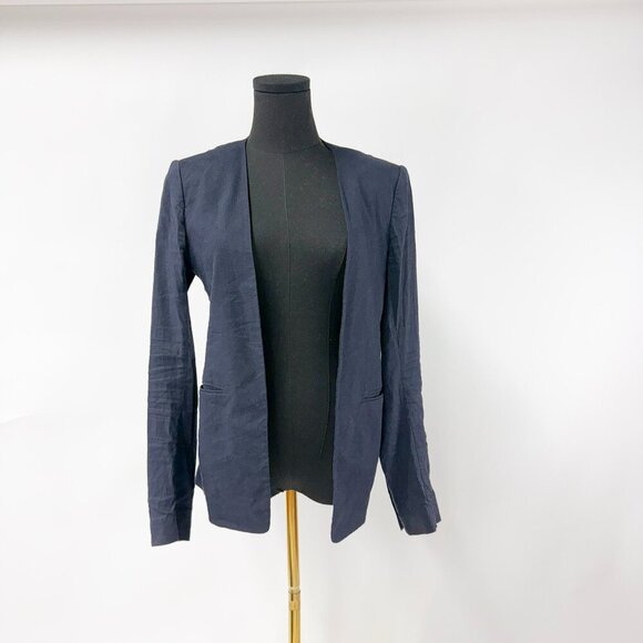 THEORY BRAND COTTON BLAZER SIZE SMALL - Picture 3 of 7